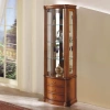 Витрина однодверная с ящиками Nogal-5  