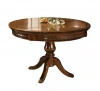 Стол круглый раскладной "Венеция" Слоновая кость 710  купить в интернет магазине Мебель из массива. Звоните +7 495 961-63-63 Столовые