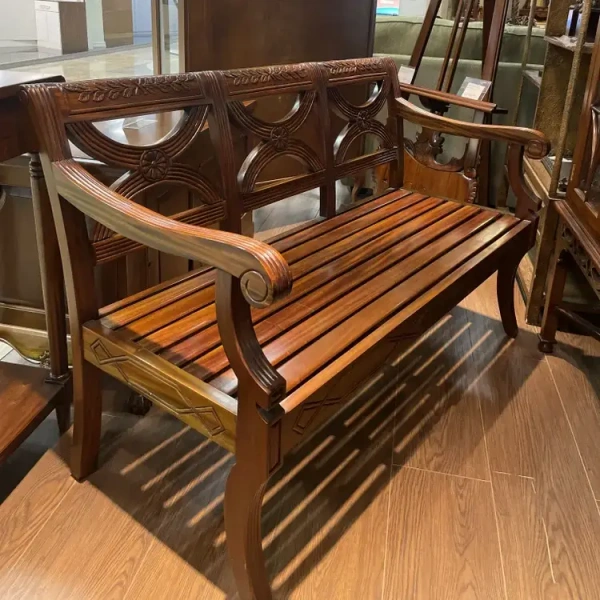 Скамья ручной работы МИГ503 COC3-M купить в интернет магазине Мебель из массива. Звоните +7 495 961-63-63 Мебель Индонезии