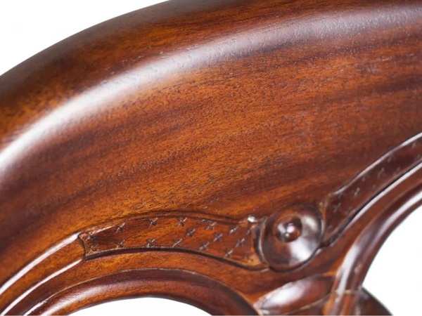 Резной стул MSM.110 CH34 DARK BROWN купить в интернет магазине Мебель из массива. Звоните +7 495 961-63-63 Мебель Индонезии